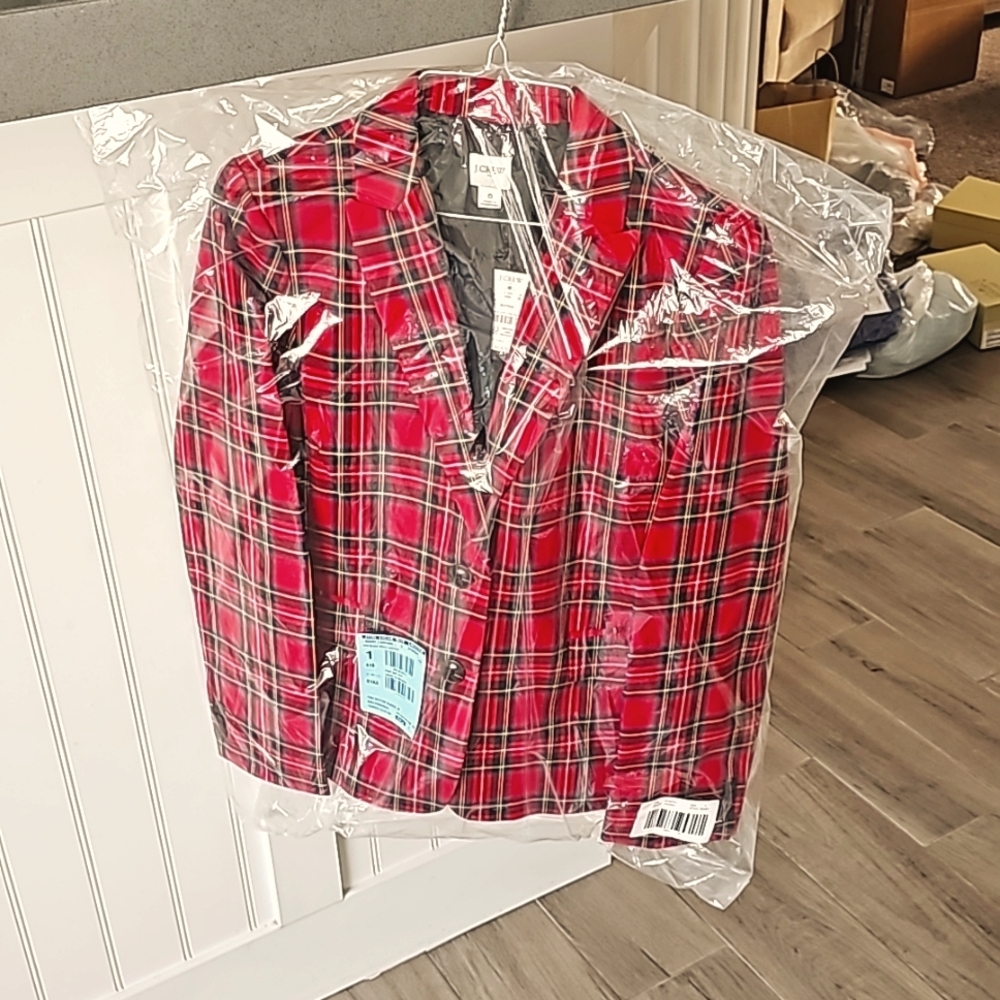 J. Crew red blazer size 6